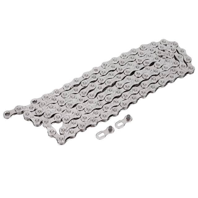 TOOPRE Metal Full Electroplating Mountain Bike Chain Anti Rust Road Bicycle Variable Speed Chains Cycling Accessory,