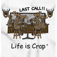 thumbnail image 2 of Last Call Funny Moose Hunter Hunt Men's Graphic T Shirt Tees Brisco Brands S, 2 of 4