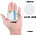 thumbnail image 2 of FMSHPON Slippers Beach Ocean Coconut Tree Watercolor Set of 6 Car Coaster for Drinks, Absorbent Ceramic Stone Coasters Cup Mat with Cork Base for Home Kitchen Room Coffee Table Bar Decor, 2 of 5