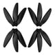 thumbnail image 1 of Hélices de liberación rápida Hugtrwg 2 pares de 3 palas para DJI Mavic Mini 2 Mini negro, 1 of 8