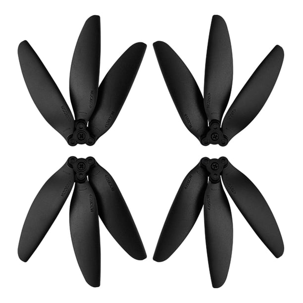 Hélices de liberación rápida Hugtrwg 2 pares de 3 palas para DJI Mavic Mini 2 Mini negro
