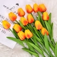thumbnail image 5 of Flores falsas de tulipán para accesorios de fotografía de bodas, hoteles y hogares, que parecen flores de simulación, 5 of 5