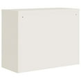 thumbnail image 4 of vidaXL Armoire à Dossiers Blanche 90x40x70 cm Acier, 4 of 5