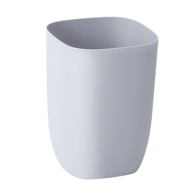 Monstrate Cubo de basura de 10L para baño, cubo de basura pequeño portátil, cubos de basura de plástico, cubo de basura reutilizable Type2 NO2