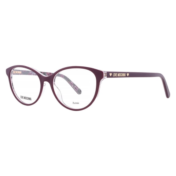 Moschino Demo Cat Eye Ladies Eyeglasses MOL525 00T7 52