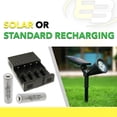 thumbnail image 3 of 3.2V 600mAh LiFePO4 Size AA 14500 Solar Light Battery, 3 of 6