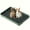 Green L, variant on 1pc Rabbit Litter Box Small Pet Toilet Tray Bunnie Corner Toilet Box For Ferret Hamster Dragon Cat Guinea Pig Dutch Pig Supplies