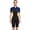 Women-Yellow, variant on GKV Men’s & Women’s 1.5mm Short Sleeve Shorty Wetsuit – Neoprene Diving Suit for Snorkeling, Swimming, Kayaking & Surfing
