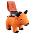 thumbnail image 1 of Funie Solid Color Cartoon Cow Cattle Mascot Keychain Key Holder Bag Pouch Decor Pendant, 1 of 8