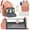 Pink/Khaki, variant on Diaper Bag Backpack, Multifunctional Baby Diaper Bag with Changing Station, Large Capacity Travel Backpack with Insulated Milk Bottle Pocket&Foldable Crib, USB Charging Port(Black)