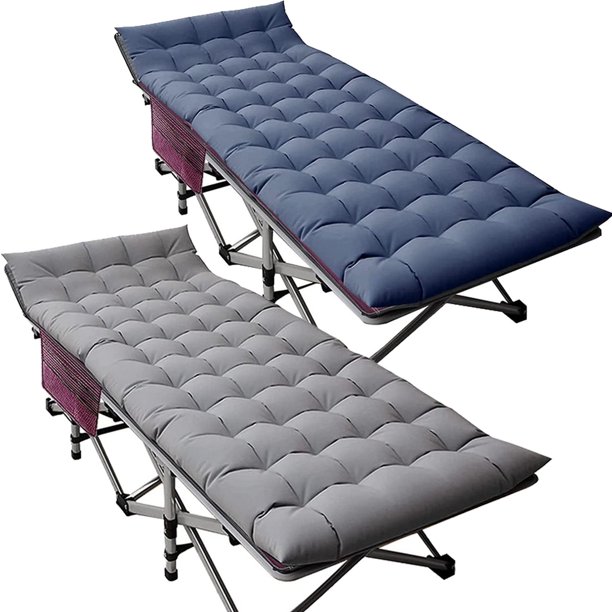 NAIZEA Camping Cot, Portable Folding Cots for Adults, Heavy Duty