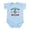 Sky Blue, variant on CafePress - Mexican Boxing Infant Bodysuit - Baby Light Bodysuit, Size Newborn - 24 Months
