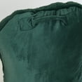 thumbnail image 6 of Home Soft Things Faux Fur Bedrest Pillow Cover Large Size - Dark Green - 28" x 30" x 17", 6 of 9
