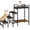 Brown, variant on 4-Step Stainless Steel Pet Ramp with Non-Slip Pads, 22" High Dog & Cat Window Perch, Durable Elevated Bed for Small to Medium Breeds, Black/Brown, Ideal for Home Decor & Pet Comfort