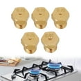 5PCS Burner Gas Natural Gas Hob for LPG Conversion Kit Jets Nozzles