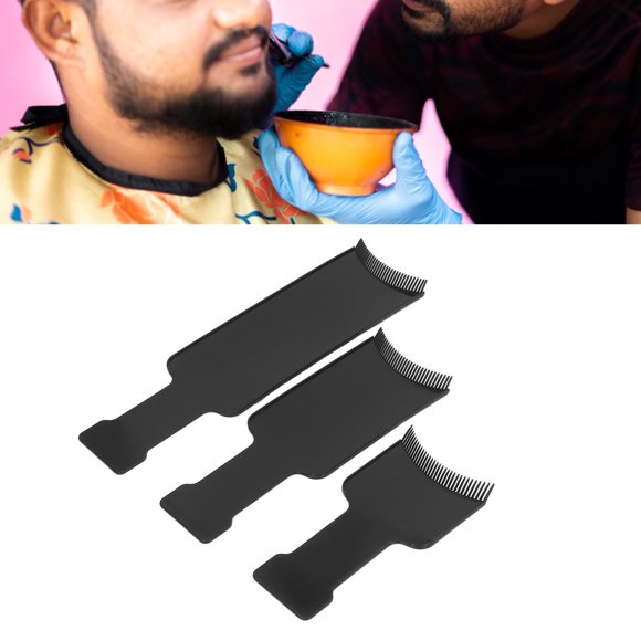 Planche de Mèches, 3 Pcs Peigne en Forme d'Arc Plaque de Coloration Plus Grand pour Salon pour Coloriste