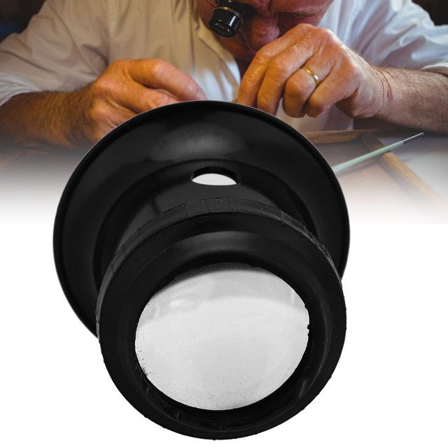 Loupe 8x pour Réparation de Montre Loupe à Bijoux Loupe pour Yeux Outil de Réparation de Montre Loupe pour Lentille 8x