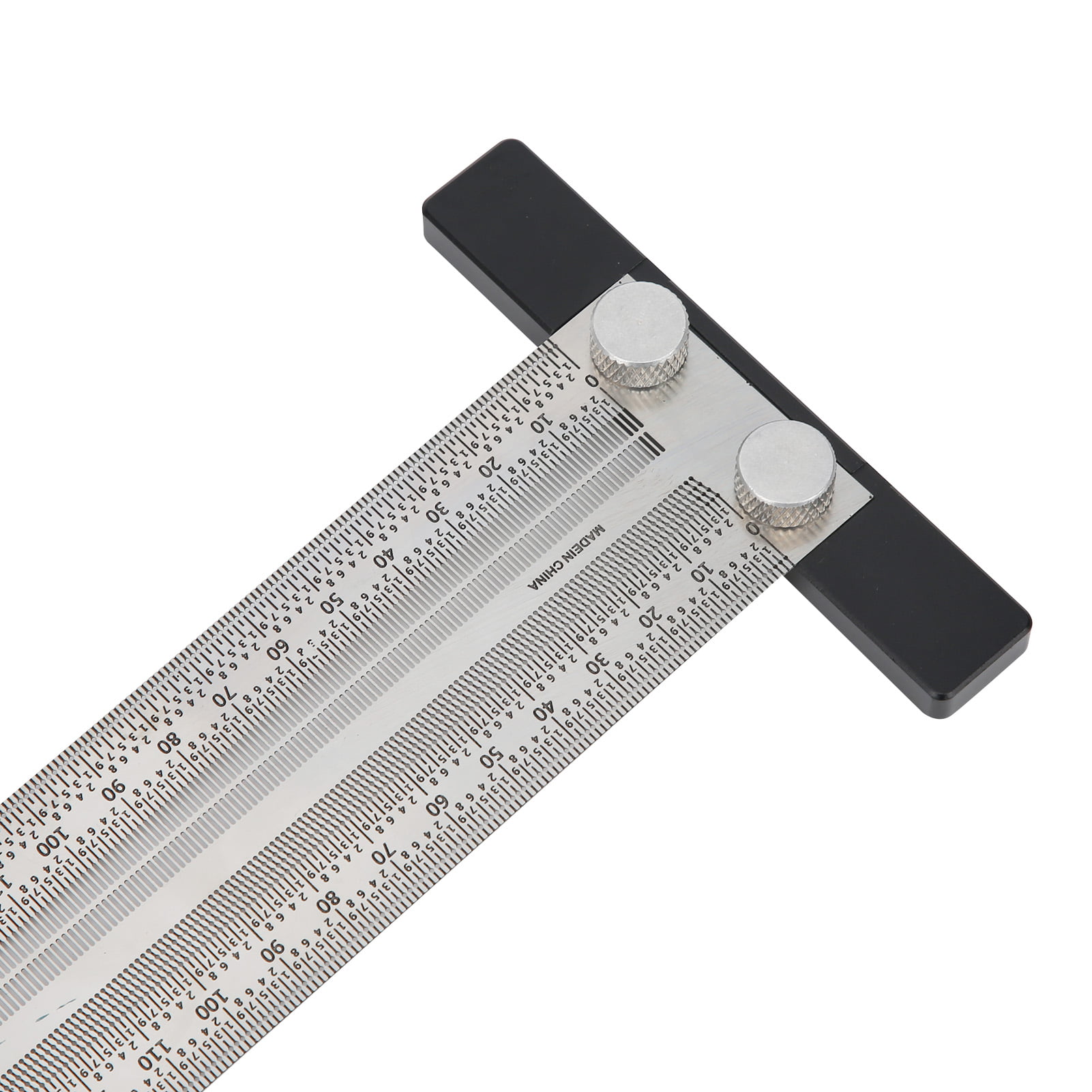 300mm Scale Ruler Set Small Large Measure Rule Metal A1T8 Steel Stainless Y H1N7 