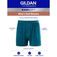 thumbnail image 6 of Gildan Performance Men's BareSoft Boxer Brief Underpants, 3-Pack, Sizes S-2XL, 6" Inseam, 6 of 7