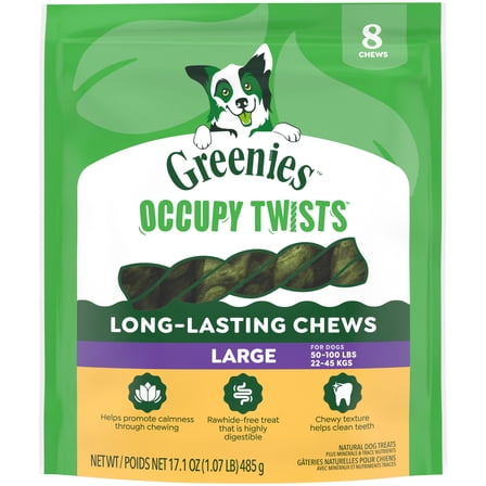 GREENIES Occupy Twist  Large Breed 8CT
