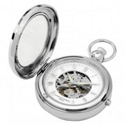 Charles-Hubert- Paris 3849 Mechanical Picture Frame Pocket Watch with Demi Hunter