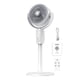 thumbnail image 1 of 38-82cm Pedestal Fan with Remote, 5 Speeds Air Cooling Oscillation Fan, Portable Floor Standing Fan for Home Office, 1 of 5