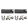 thumbnail image 3 of ZheElen PCI-E LED Video Card Expansion 8 Solid-state Capacitors Extender Portable Computer Adapter Tool with Fixing Buckle No.01 2Set, 3 of 6