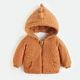 thumbnail image 2 of aidice Baby Clothes Unisex Fleece Zipper up Toddler Jackets Winter Warm Soft Loose Fitted Newborn Coat Outerwear, 2 of 3