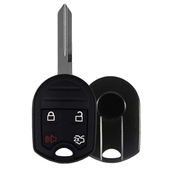 AKS KEYS Replacement for Ford Remote Head Key Shell 4 Buttons Compatible with 2011-2015 Selected Models