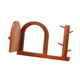 thumbnail image 4 of Adhesivo de pared para interruptor de lámpara, diseño minimalista de madera para puerta de cabina Rojo marrón, 4 of 9