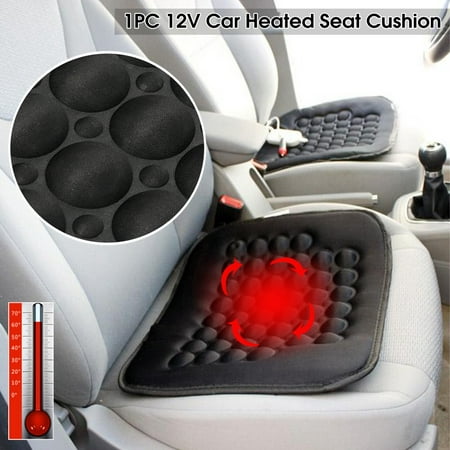 12V 30W Car Front Seat Heated Cushion Hot Cover Warmer Pad for Auto SUV Truck Cold Weather and Winter