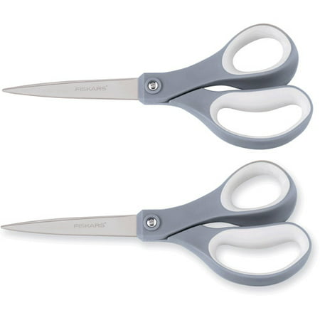 Fiskars 2 pack Titanium Softgrip Scissors (8
