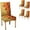 Autumn Leaf, variant on muroi Christmas Stretch Dining Chair Covers Set of 4 Buffalo Plaid Green Chair Covers Washable Spandex Slip Covers for Dining Chairs for Kitchen Hotel Banquet