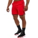 thumbnail image 3 of Sunloudy - Pantalones cortos deportivos para hombre, cintura elástica, transpirable, de secado rápido, para gimnasio, fitness, pantalones cortos delgados Sunloudy  S M L XL XXL, 3 of 8