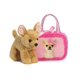 thumbnail image 3 of Animal de peluche Aurora Fashionable Fancy Pals Pretty en rosa, 3 of 3
