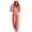 Pink, variant on FAIWAD Women's Fleece Onesies Plush Hooded Jumpsuit with Pockets Soft Warm Full Zip Loungewear