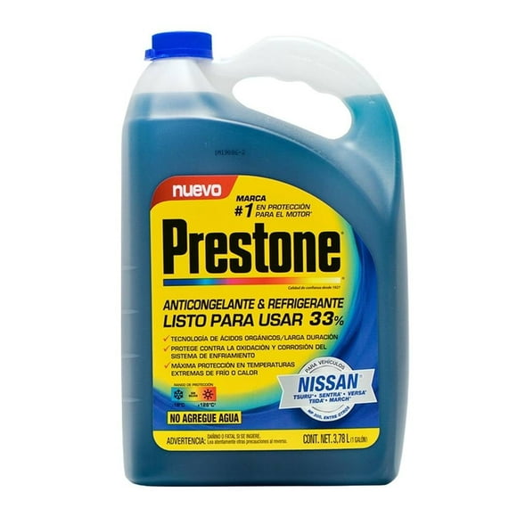 Anticongelante Prestone Azul 3.78 L