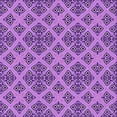 thumbnail image 1 of Ahgly Tapis d'Intérieur Lavable en Machine Carré Violet Transitionnel, 5 Pieds Carré, 1 of 7