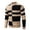 01 Khaki, variant on Weiqiqre Sweaters for Men Knitwear Long Sleeve Mock Turtleneck Vintage Round Neck Solid Color Elastic Pullover Fleecing Trend Sweater Coat