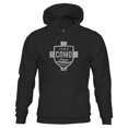 thumbnail image 2 of Youth-1863FC  Black Como 1907 Mono Badge Fleece Pullover Hoodie, 2 of 3