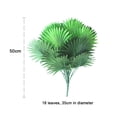 thumbnail image 2 of Tropical simulation plant palm green plant pot, 2 of 5