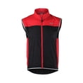 thumbnail image 2 of BKER Men's Cycling Running Jacket Bike Windbreaker Vest Reflective Lightweight Windproof Coat, 2 of 4