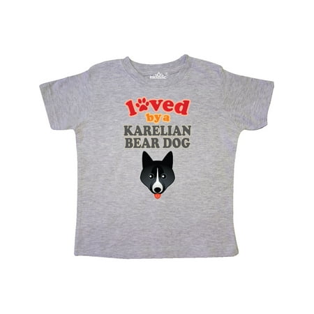 

Inktastic Karelian Bear Dog Lover Gift Toddler Boy or Toddler Girl T-Shirt