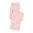 thumbnail image 2 of Women's Floral Print Pajamas Pants Lightweight Elasitc Waist Lounger Pants (Pink XXXXL), 2 of 3