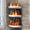 3pcs, variant on Corner Spice Rack, 360 Degree rotating Kitchen Spice Organizer,Waterproof Rustproof Large Capacity Space Saving Self-Adhesive 1Pack