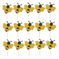 thumbnail image 6 of Raindrops 24pcs Bumble Bee Cupcake Toppers Bee Cupcake Picks Cake Decorations For Bee Theme Baby Shower Birthday Party Decoration Supplies, 6 of 8