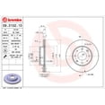 thumbnail image 2 of Brembo Rotor de Frein 09310210C02 Ventilé; Design en une Pièce; Motif de Boulon de Roue 4 x 100 Millimètres; Diamètre Intérieur du Chapeau 122,8 Millimètres; Diamètre du Moyeu 61 Millimètres; Fonte Grise; Simple, 2 of 2