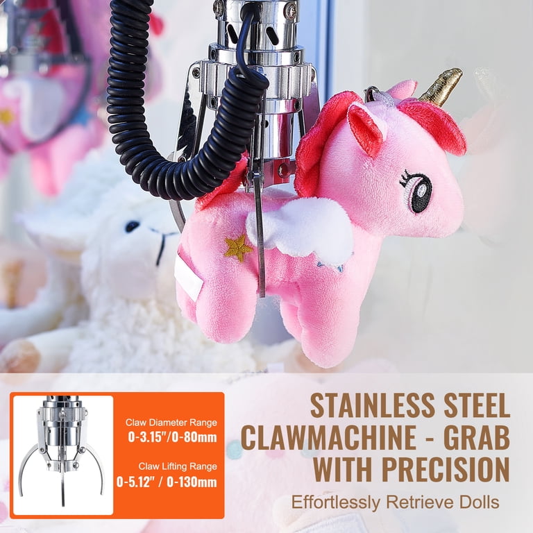 BENTISM Claw Machine, 0-3 inch Jaw Diameter, Arcade Prize Grabber