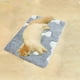 thumbnail image 4 of Cama Ortopédica para Mascotas con Base Antideslizante, Alfombra de Felpa Gris para Perros y Gatos, Lavable a Máquina, 67 X 48 Cm, 4 of 5