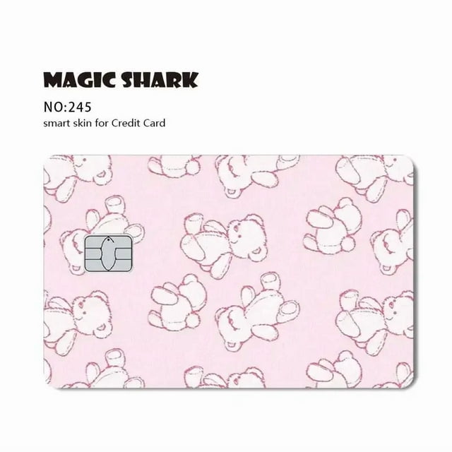 Credit Card Sticker Protective Film Anti-Scratch Transparent Adhesive